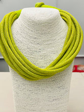 Load image into Gallery viewer, Citrus Slub 8-Strand Necklace