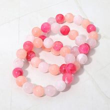 Load image into Gallery viewer, 3PCS - Marbled Resin Ball Beaded Stretch Multi Layered Bracelets