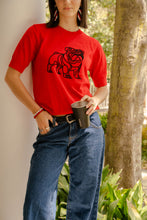 Load image into Gallery viewer, Red Bulldog Short Sleeve Sweater