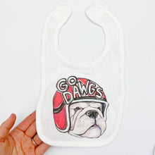 Load image into Gallery viewer, Go Dawgs Baby Bib