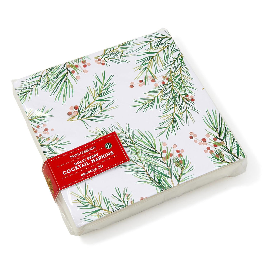 Pine Berry Cocktail Napkins