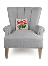 Load image into Gallery viewer, Mistletoe White Hook Pillow