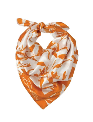 Orange + White Gameday Scarf