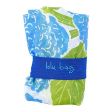 Load image into Gallery viewer, BLUE HYDRANGEA blu Bag Reusable Shopper Tote