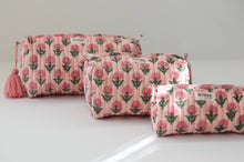 Load image into Gallery viewer, Blush Marigold Cosmetic Bag