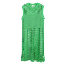 Load image into Gallery viewer, Chest Blocked Crochet Long Dress
