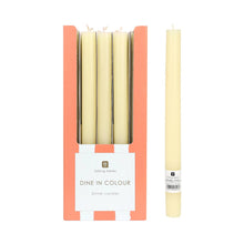 Load image into Gallery viewer, Cream Dinner Candle