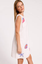 Load image into Gallery viewer, Shell Embroidered Mini Dress