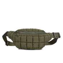Load image into Gallery viewer, Resurgence - Quilted Puffer Nylon Belt Bag