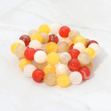 Load image into Gallery viewer, 3PCS - Marbled Resin Ball Beaded Stretch Multi Layered Bracelets