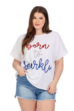 Load image into Gallery viewer, July 4th Sparkle Top