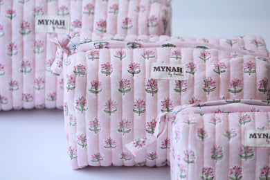 Rosy Mist Cosmetic Bag