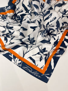 Navy + Orange Gameday Scarf