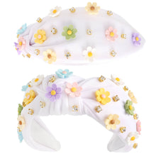 Load image into Gallery viewer, Floral Beaded Jeweled Headband