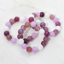 Load image into Gallery viewer, 3PCS - Marbled Resin Ball Beaded Stretch Multi Layered Bracelets