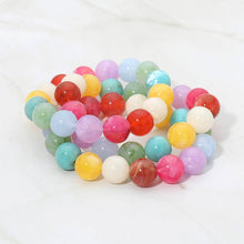 Load image into Gallery viewer, 3PCS - Marbled Resin Ball Beaded Stretch Multi Layered Bracelets