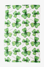 Load image into Gallery viewer, Clover Over and Over Tea Towel