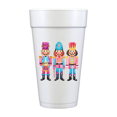 Nutcrackers Foam Cups
