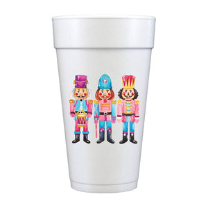 Nutcrackers Foam Cups
