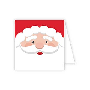 Santa Face Enclosure Card