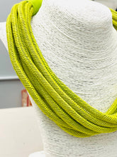 Load image into Gallery viewer, Citrus Slub 8-Strand Necklace