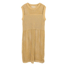 Load image into Gallery viewer, Chest Blocked Crochet Long Dress