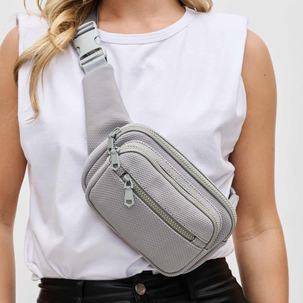 Hip Hugger - Neoprene Mesh Belt Bag