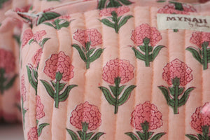 Blush Marigold Cosmetic Bag