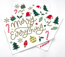 Load image into Gallery viewer, Merry Everything Paper Cocktail Napkins