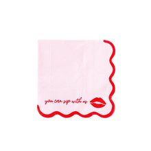 Load image into Gallery viewer, Galentines Cocktail Napkin