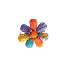 Load image into Gallery viewer, Kantha Posy Pin