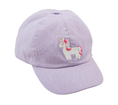 Kids Unicorn Embroidered Hat