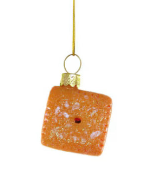 Cheese It Cracker Ornament