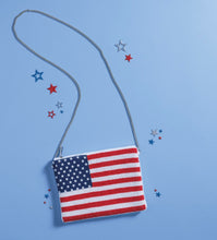 Load image into Gallery viewer, Americana Beaded Clutch