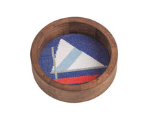 Load image into Gallery viewer, Wine Needlepoint Coaster