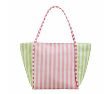 Load image into Gallery viewer, Stripe Cooler Tote
