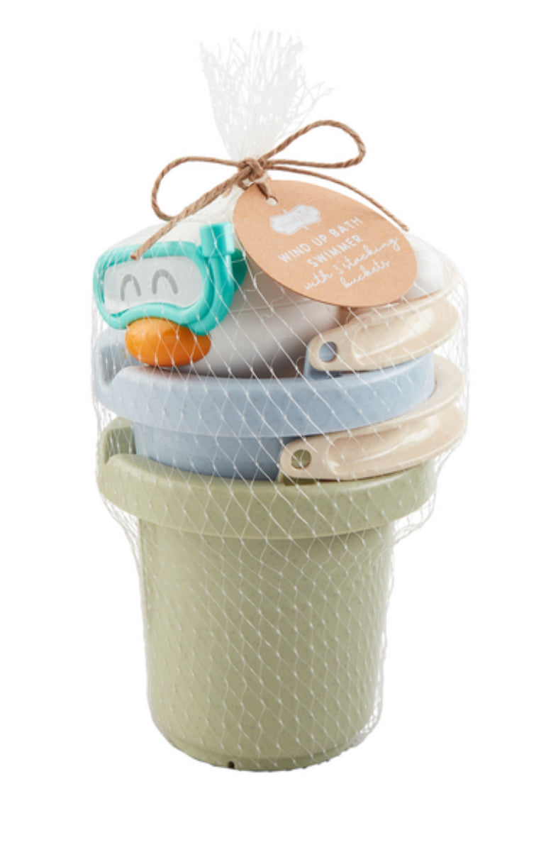 Stacking Bath Bucket Set