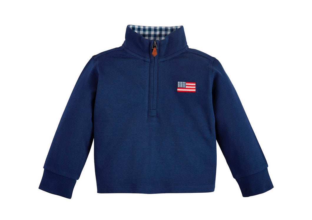 Flag Quarter Zip