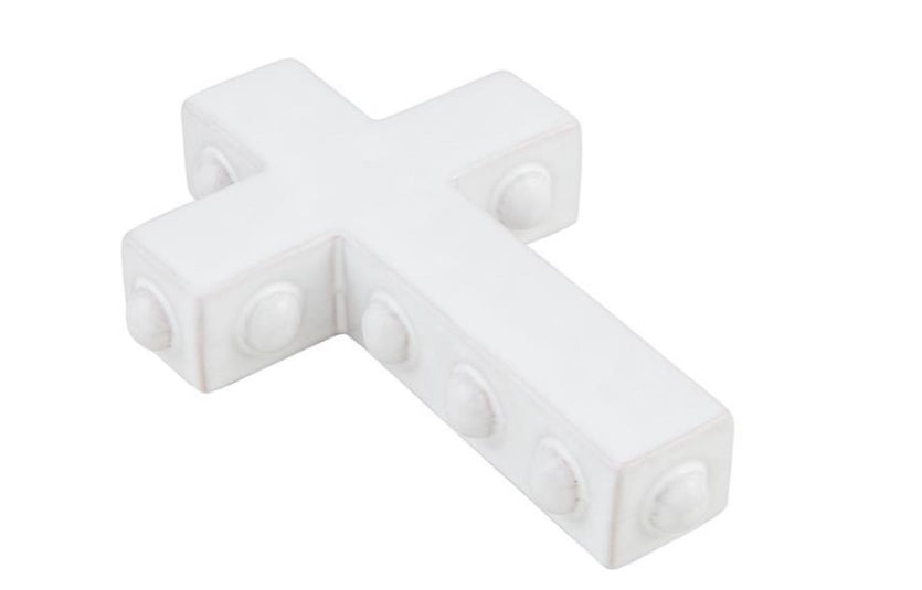 White Bead Cross