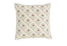 Load image into Gallery viewer, Taupe Block Print Pillows