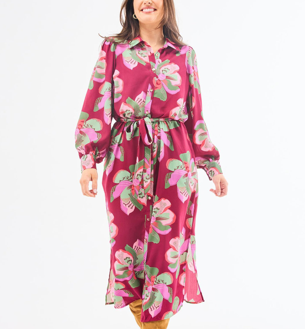 Plum Ava Center Stage Dres