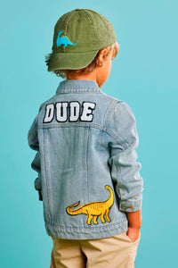 Boys Denim Patch Jacket