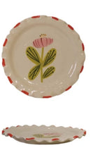 Load image into Gallery viewer, Hand-Painted Stoneware Plate