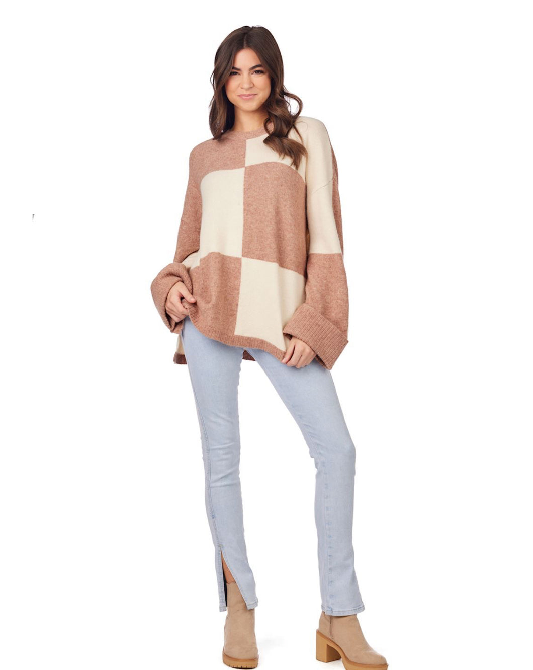 Tan Oaklyn Sweater