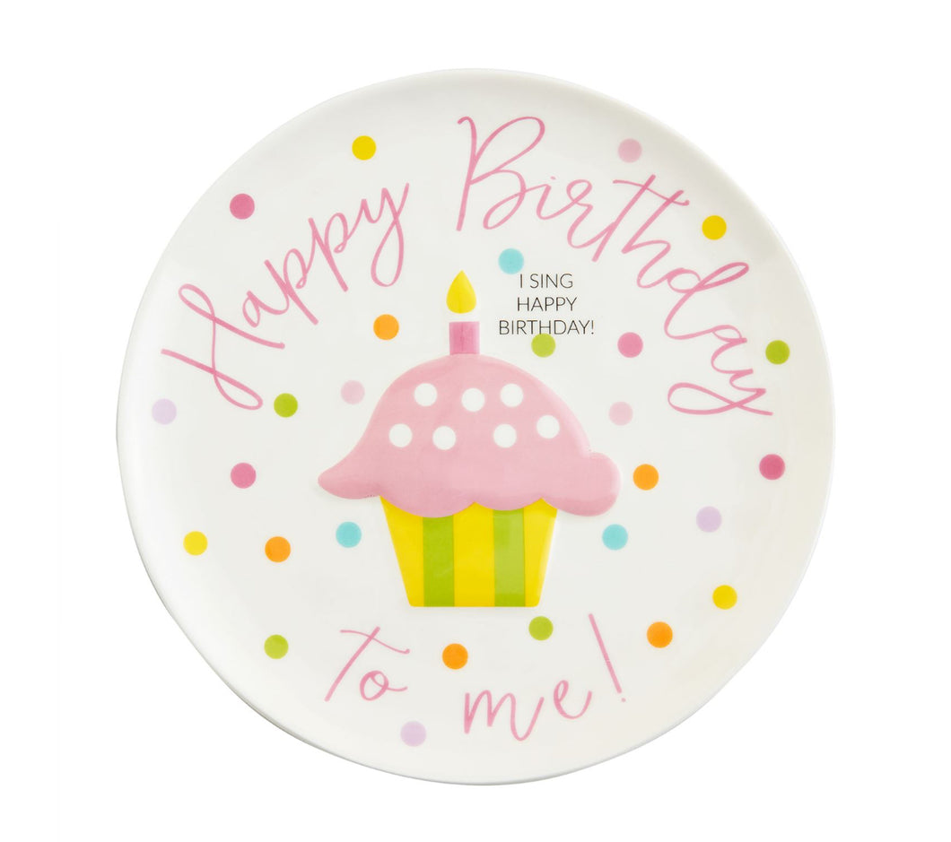 Singing Birthday Plate