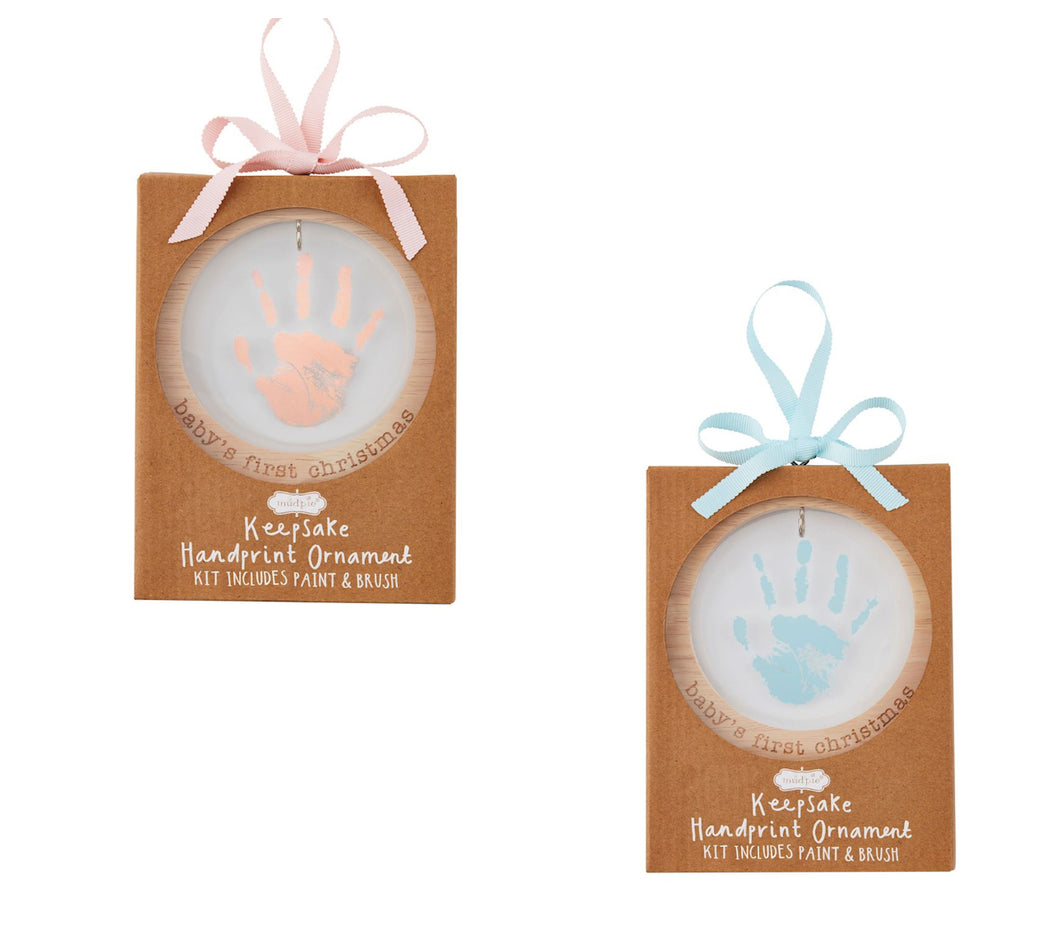 Acrylic Handprint Ornament