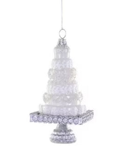 Tiered Wedding Cake Ornament
