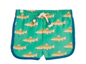 Fish Swim Trunks