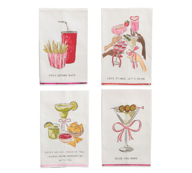 Valentine’s Sequin Towel