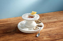 Load image into Gallery viewer, Reversible Seafood Tower Pedestal